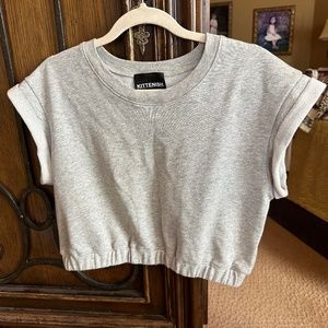 Crop Sweater Shirt